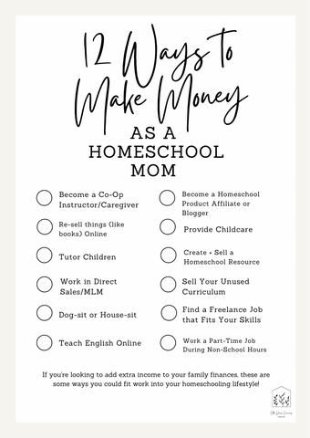 Easy Home Business Earn From Home Home Based Business That You Can Do In Your Own Time For Homeschool Moms While Your Kids Study